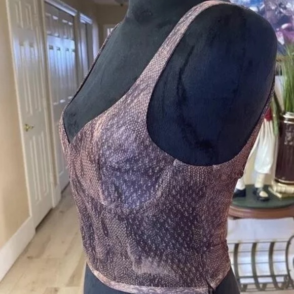 Versace Python Print Tank - Small - Picture 5 of 6